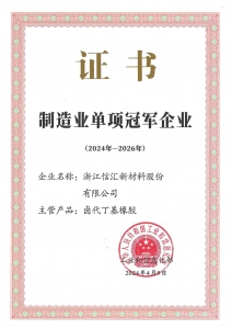 制造業單項冠軍企業